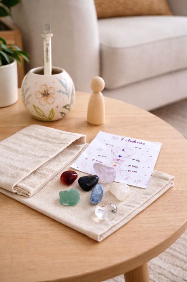  Amuleto Piedras del Ritual 