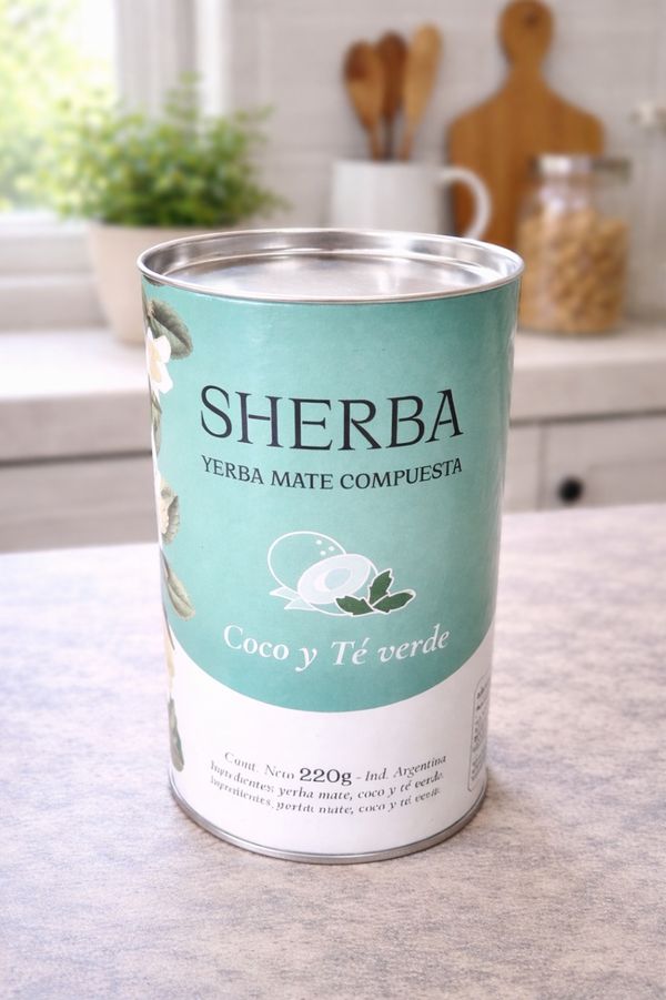 Blend coco y te verde lata