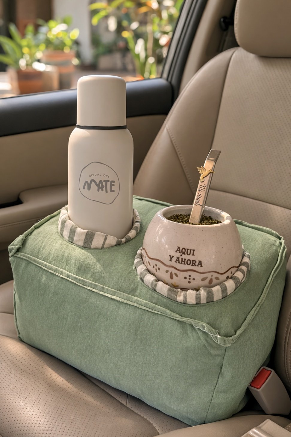 Almohadón Ritual en Ruta 