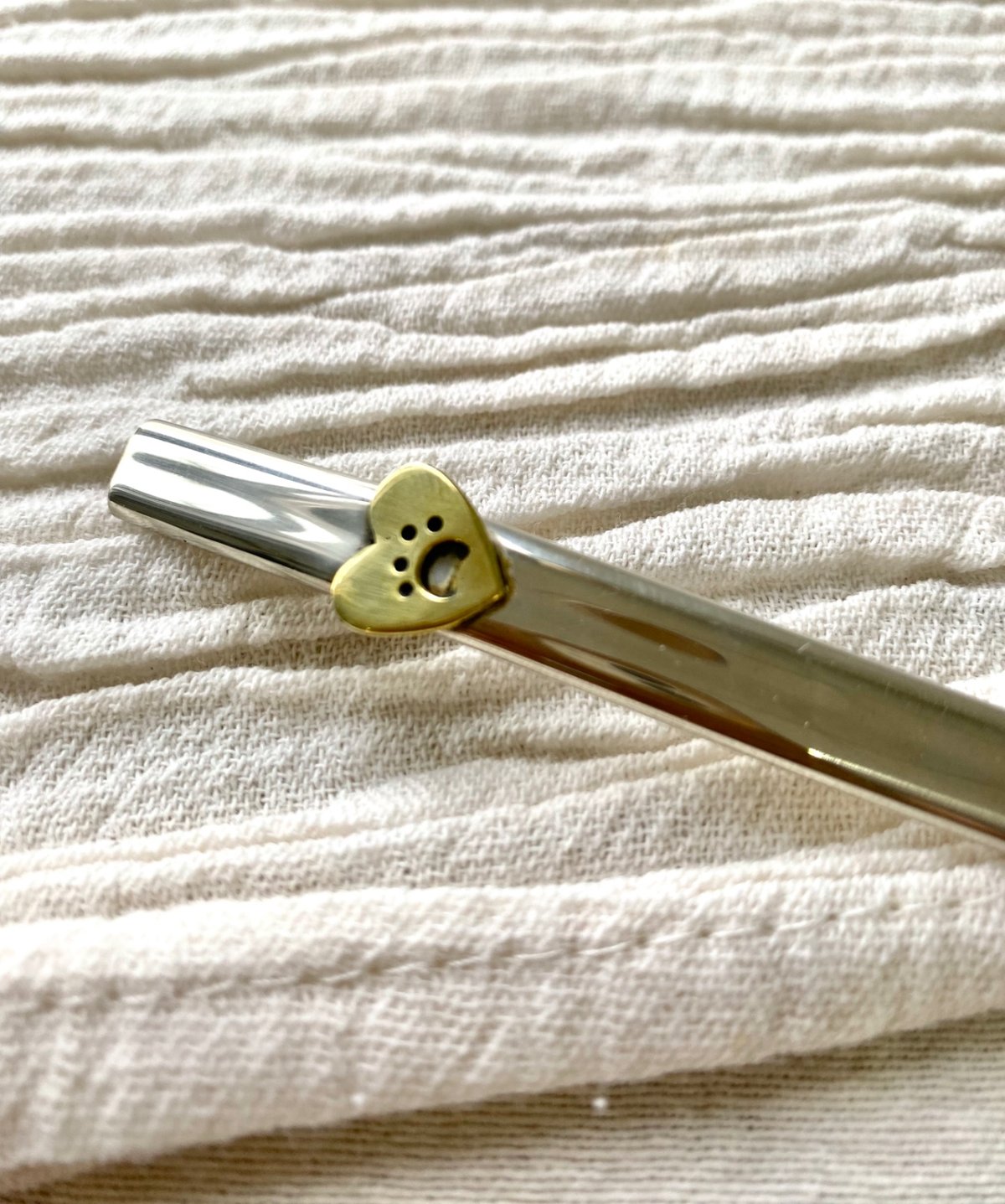 Bombilla de Alpaca expresion con Dije